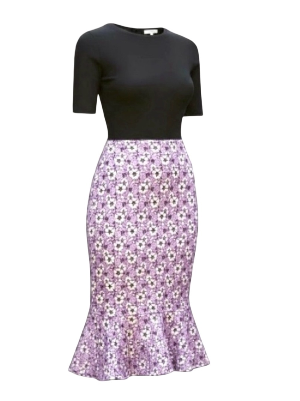 Storia Women’s Purple and Black Skirt. Large - Picture 2 of 6